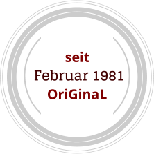 Februar 1981 OriGinaL seit
